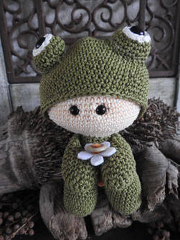 Haakpakket Funny Frog
