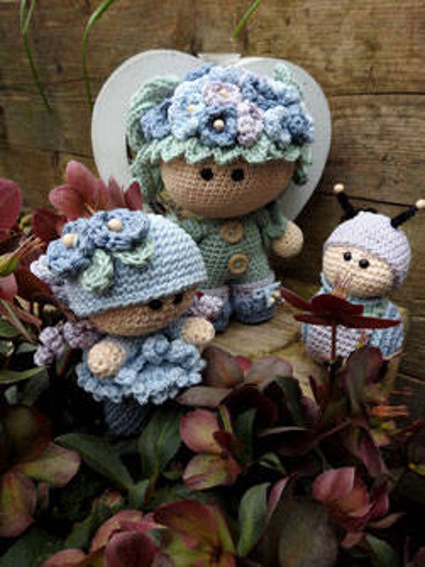 Haakpakket Funny Hortensia set