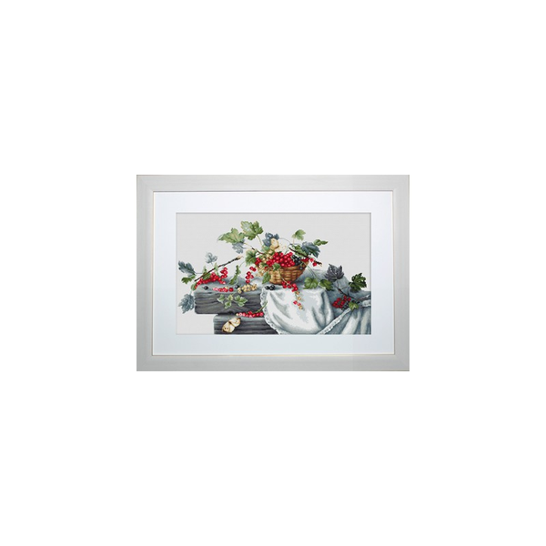 Borduurpakket Red Currants - Luca-S