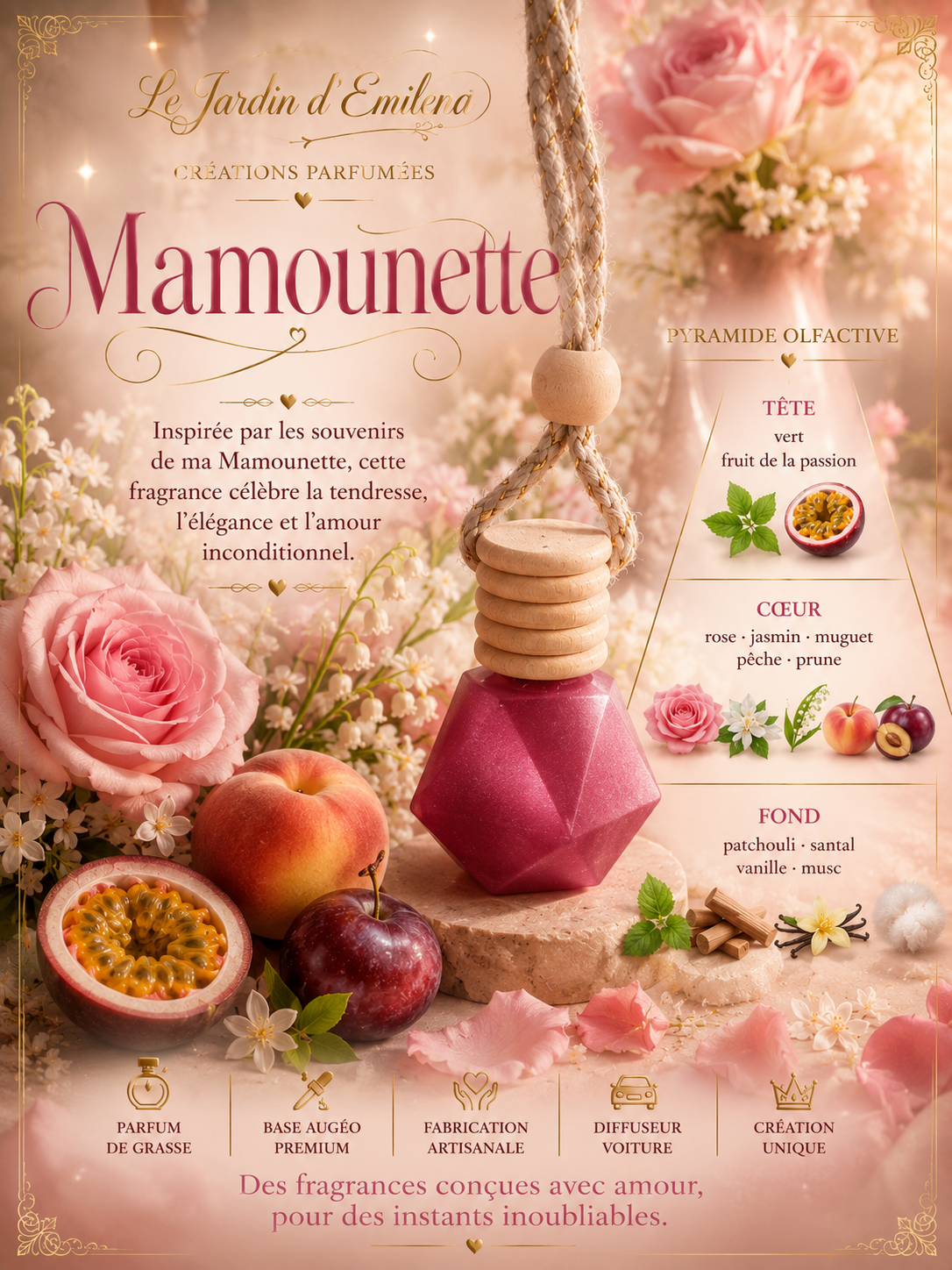Diffuseur voiture - Mamounette