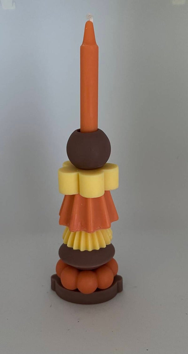 Stapelkaars compleet - Herfst pallet