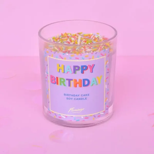 Geurkaars Birthday Cake