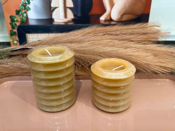 Pillar candle - Oker - Small & Medium