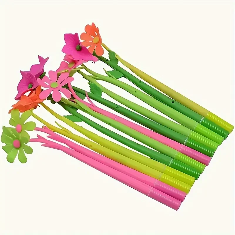 Pen fleurige bloemen