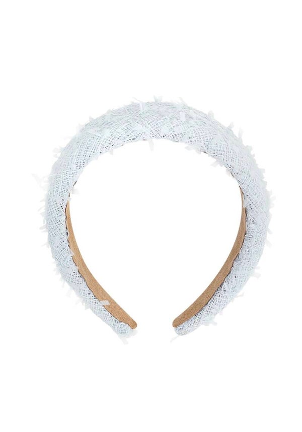 Haarband franjes - Lichtblauw