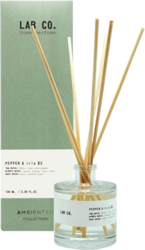 LABCO Home Perfume Diffuser - Pepper & Iris - 100 ml en 200 ml