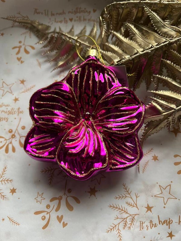 Kerstbal Flower
