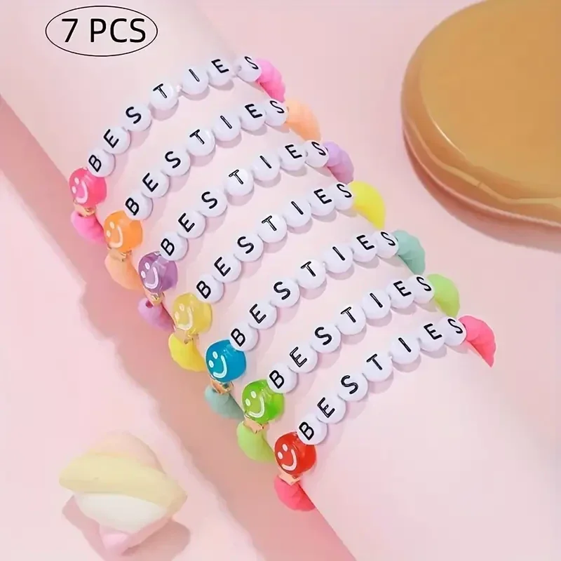 Armband Besties - 7 kleuren