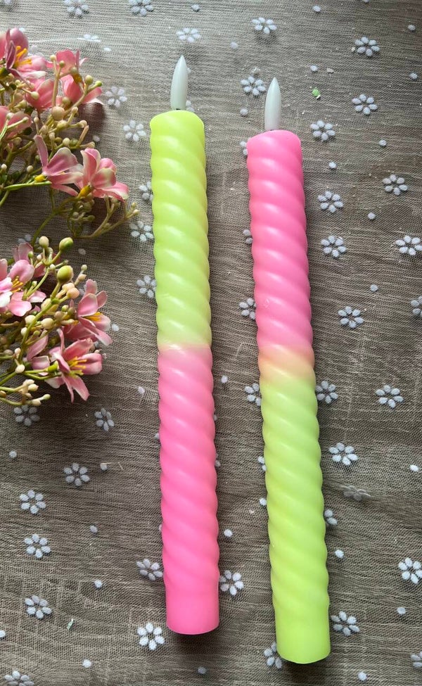 Led kaars (incl. batterijen) - Disco Baby II