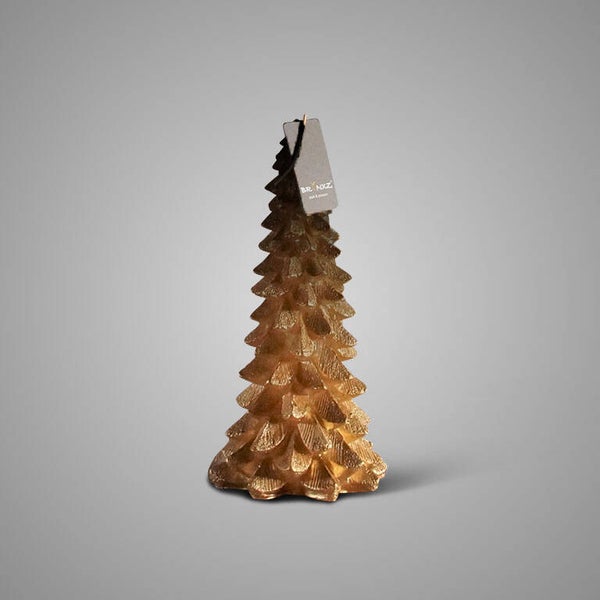 Kerstboom kaars - Black Fading