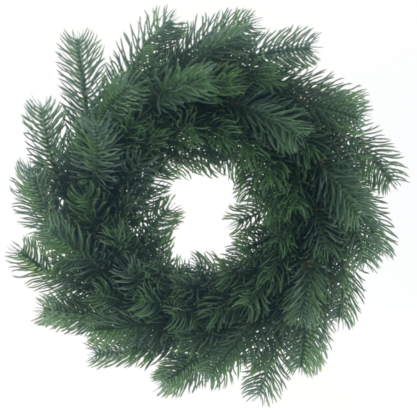 Pine wreath (Kerstkrans) Boppard green - 30cm