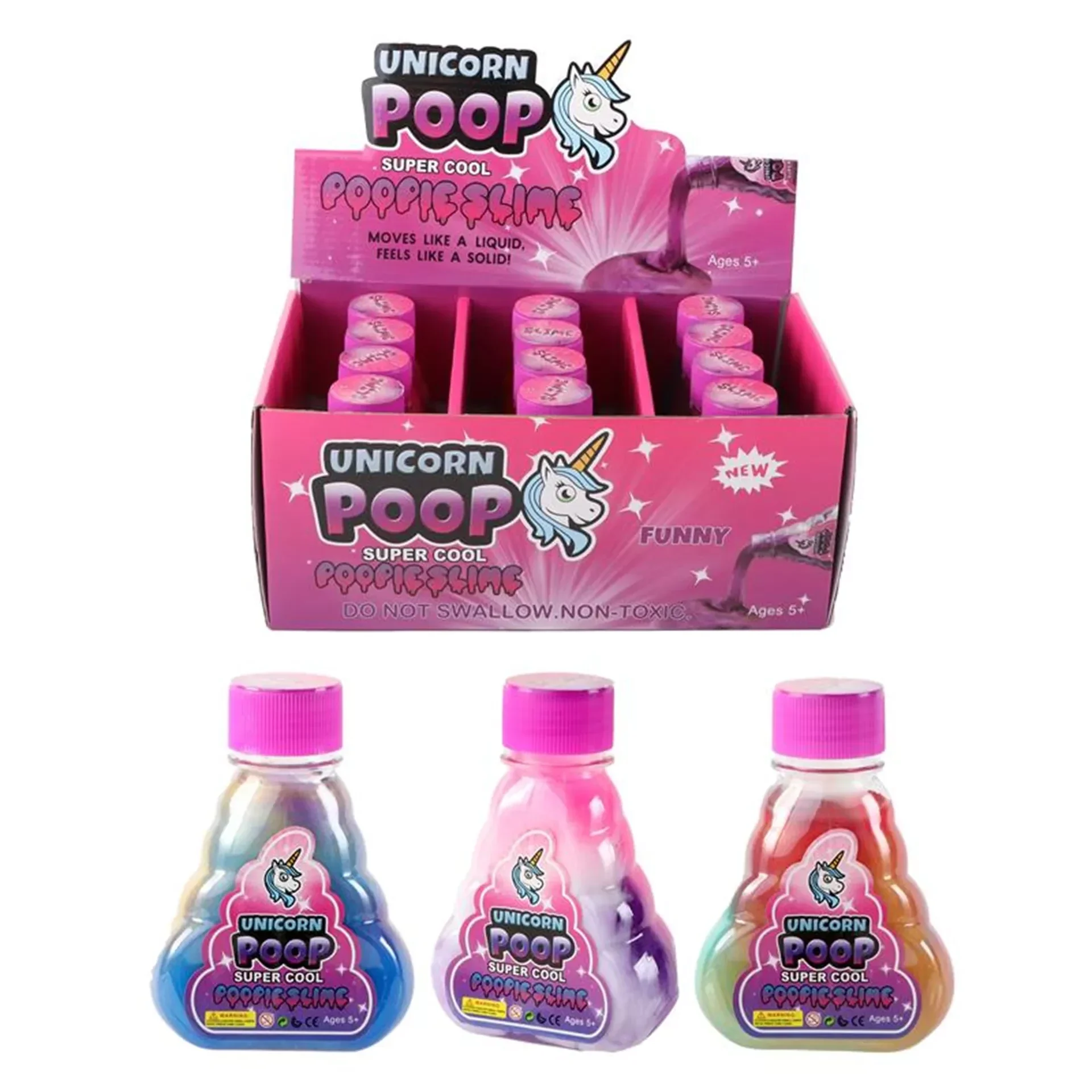Slime/putty unicorn poop - 150 gram