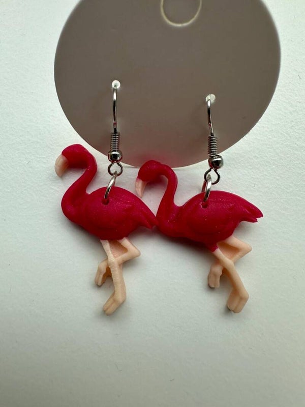 Oorbel Flamingo
