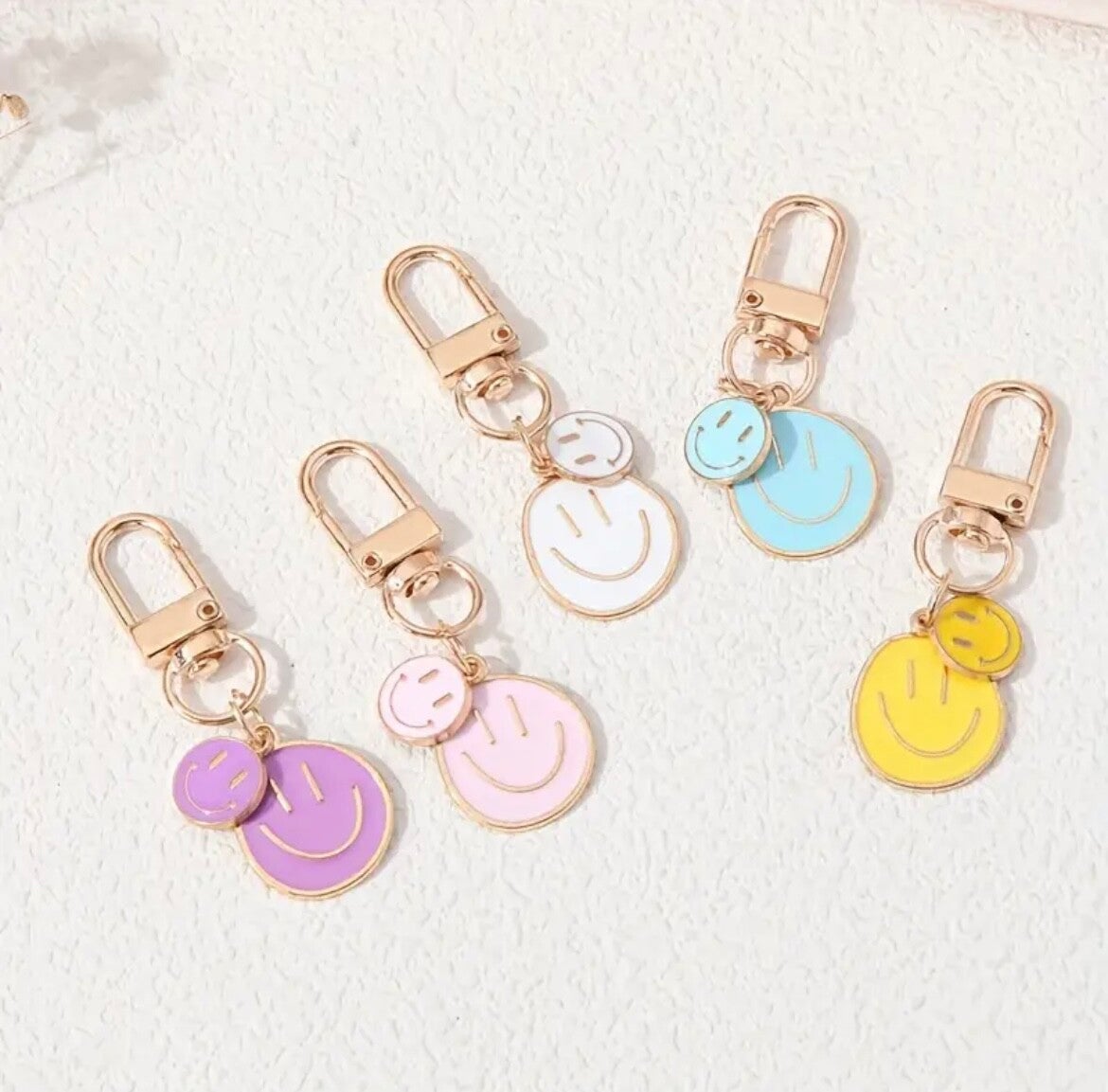 Sleutelhanger Smiley