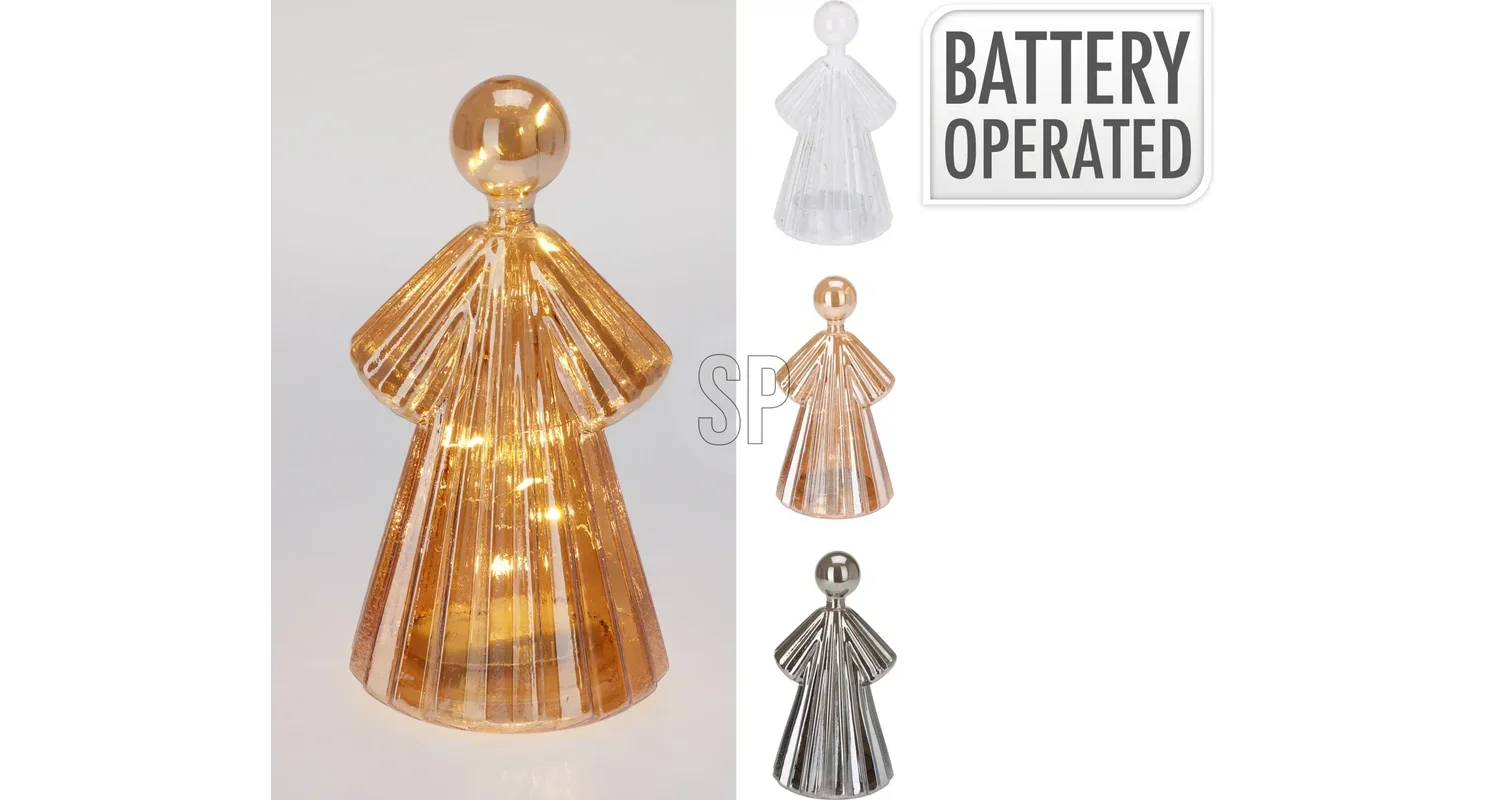 Kerstengel - 3 kleuren - 2 afmetingen