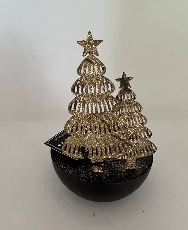 Waxinelichthouder kerstboompjes