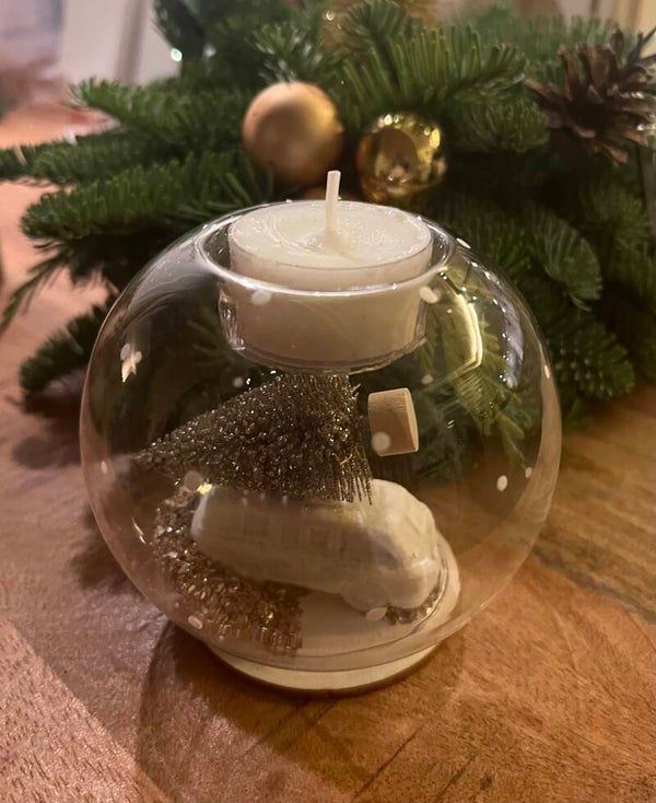 Waxinelichthouder Driving home