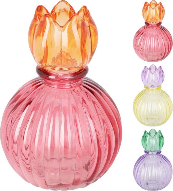 Kandelaar Tulp - Rond - 3 kleuren