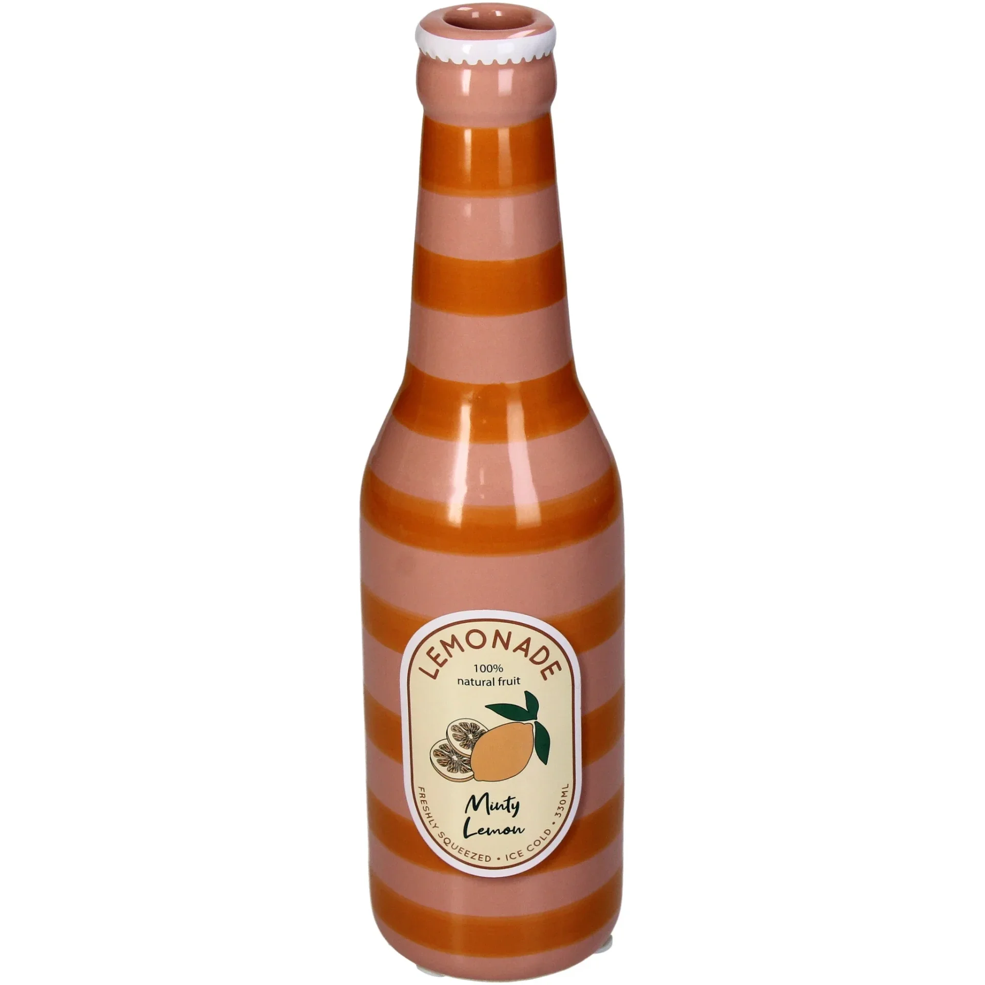 Vaasje flesje lemonade - 2 kleuren