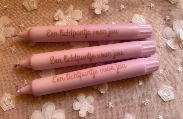 FLAM.kaars Een lichtpuntje voor jou