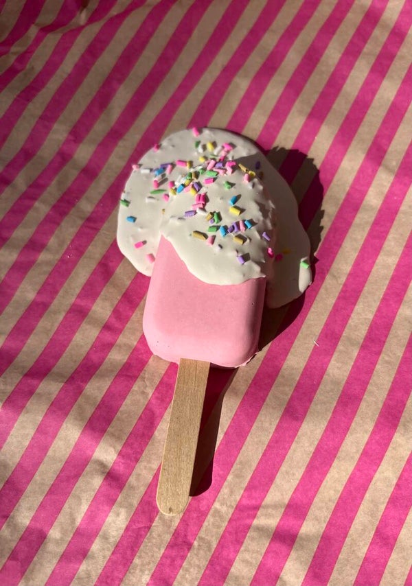 Drip ijsje - Roze