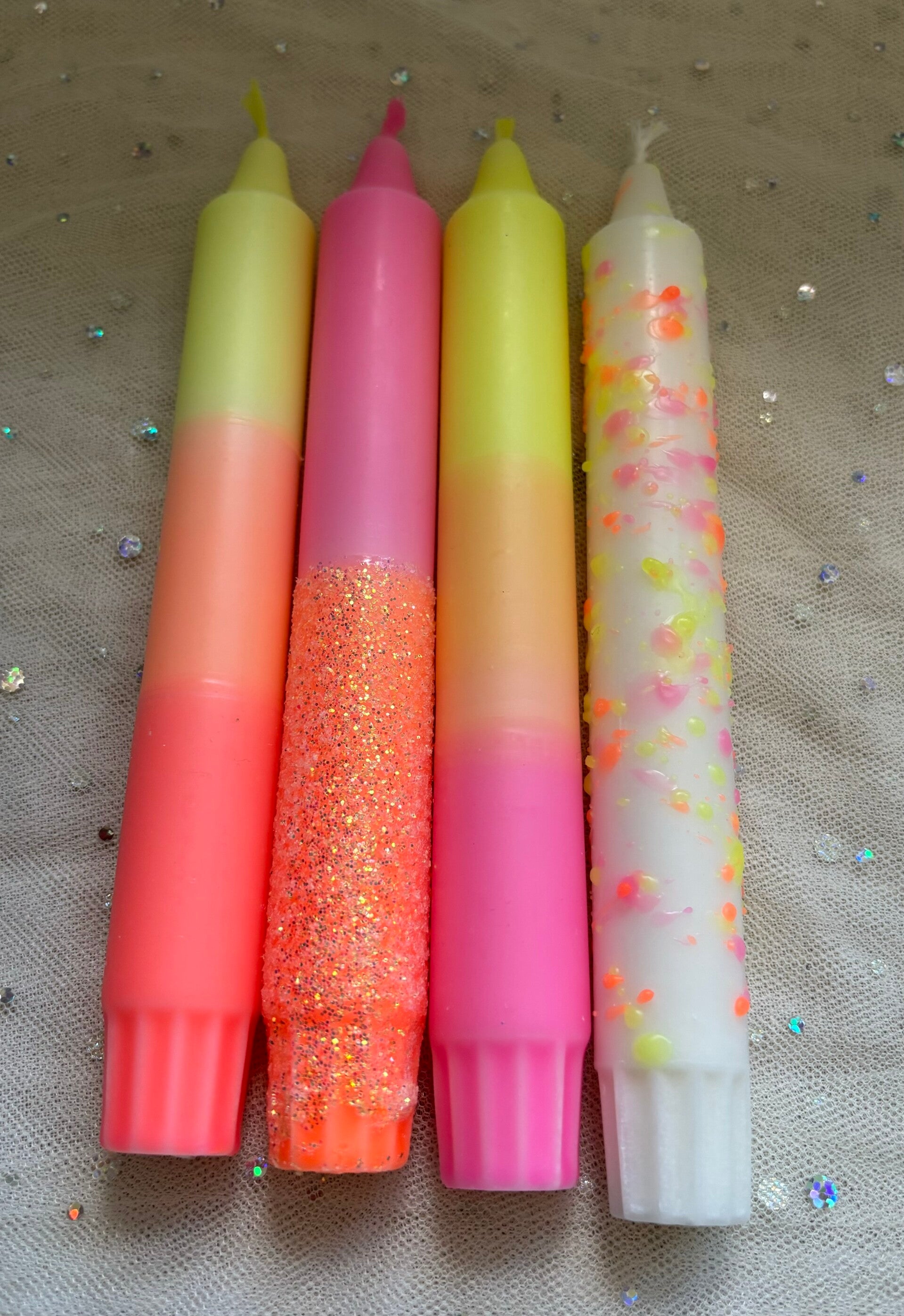 Kaarsenset Neon Sprinkle