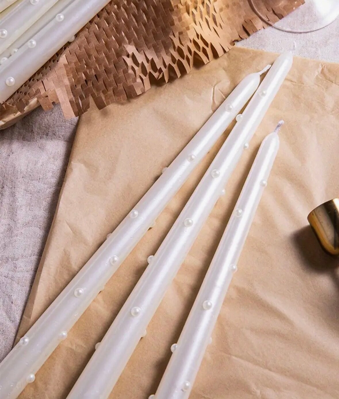 Dinerkaars Parelmoer - Per stuk