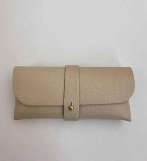 Brillenkoker - Beige