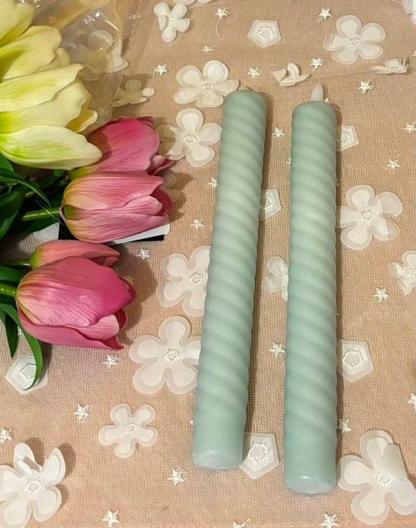 LED dinerkaars (incl. batterijen) - Cerean Blue