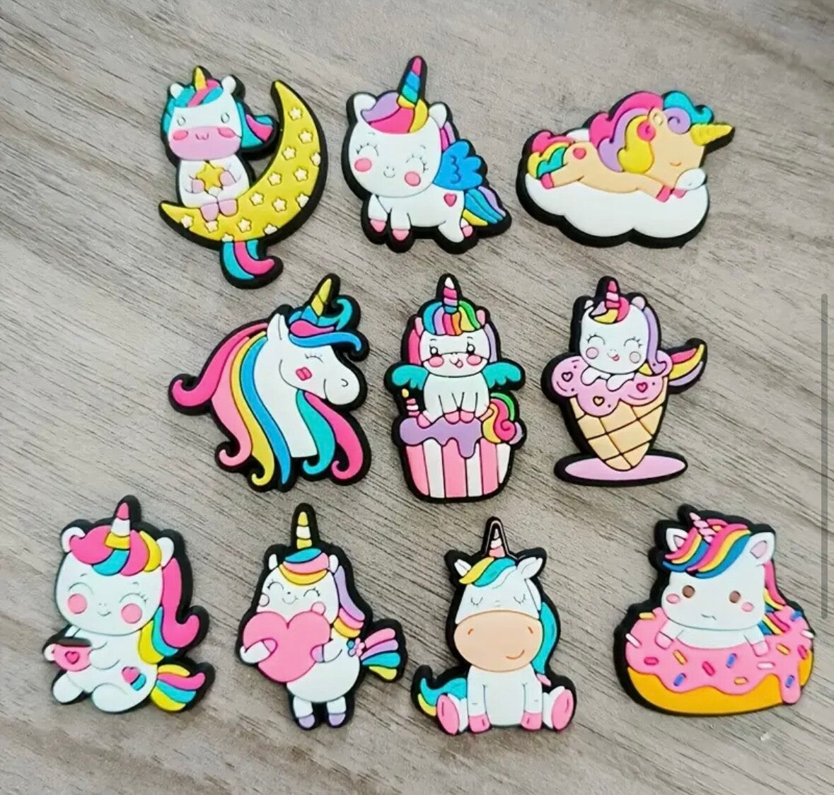 Crocs bedel - Eenhoorn