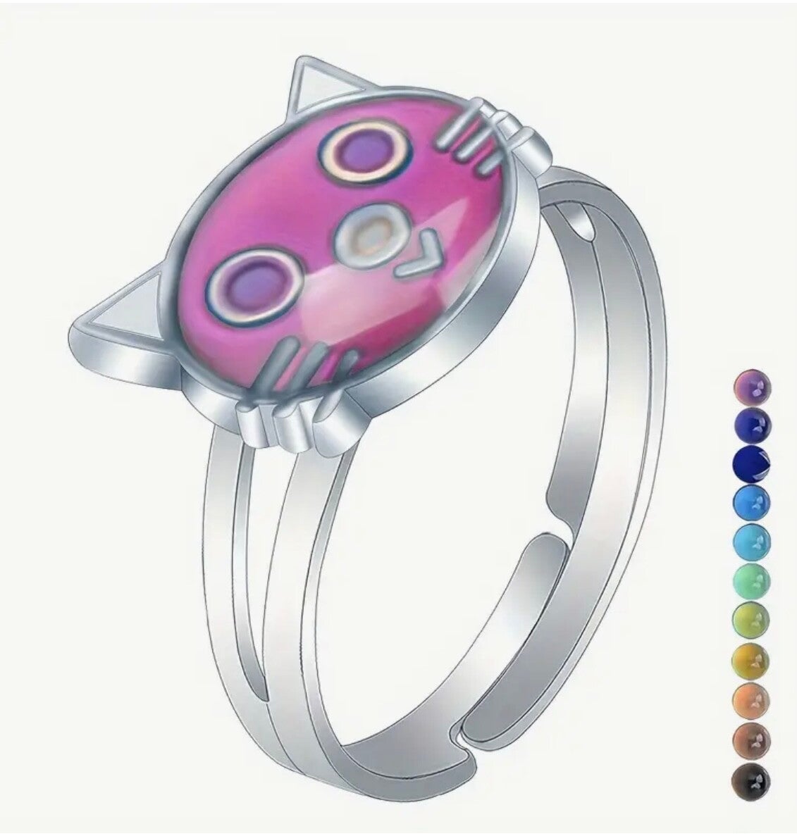 Temperatuur ringetje - Kattenkop