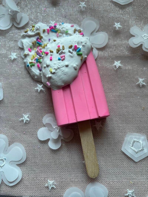 Dripijsje streep - 2 kleuren