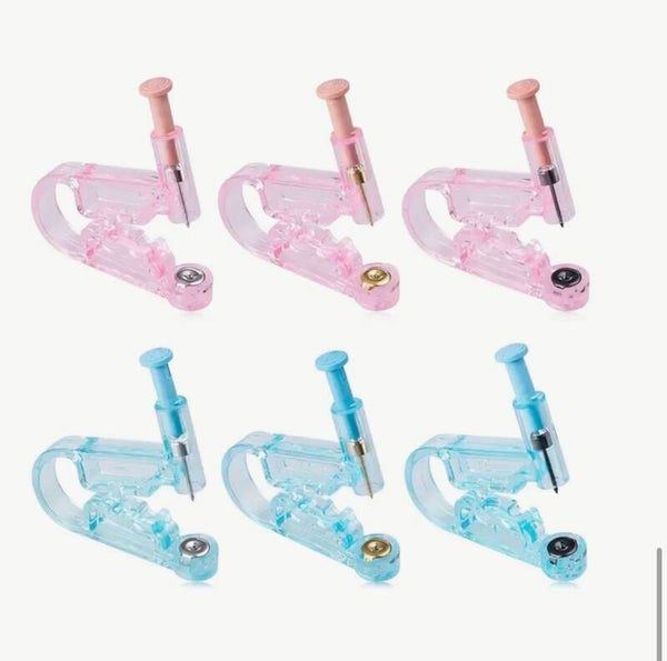 Oorpiercing gun - Roze en Blauw