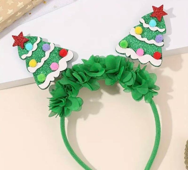 Haarband Kerstboompjes