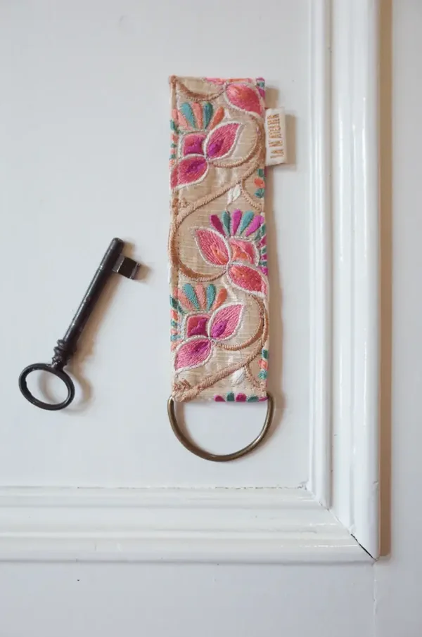 Sleutelhanger Dandelion Pink