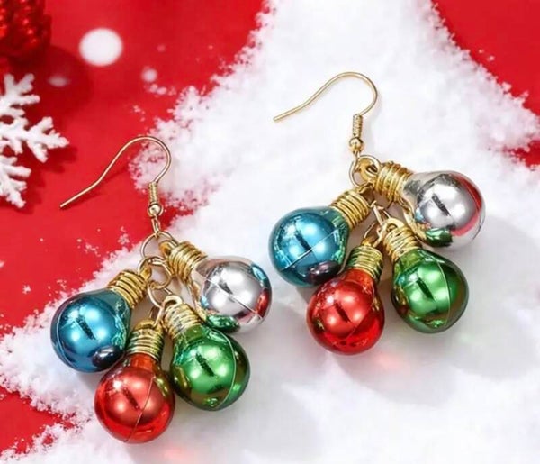 Oorbellen Kerstverlichting