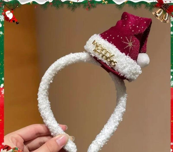 Haarband Kerstmuts