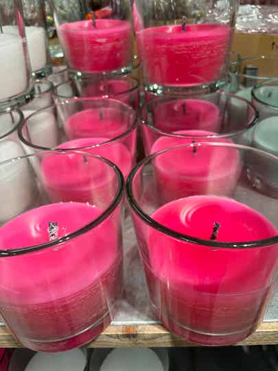 Glas kaars outdoor - 2 afmetingen