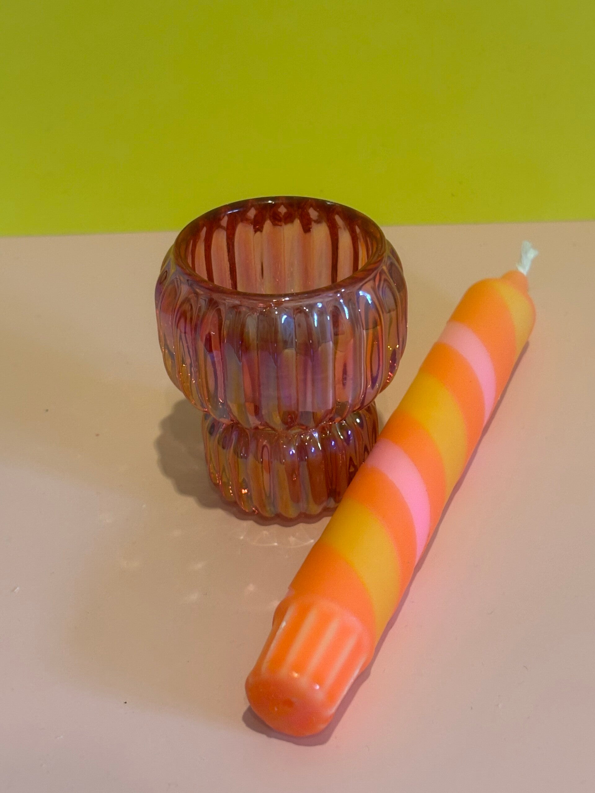 Kandelaar/waxinelichthouder Jules - glas