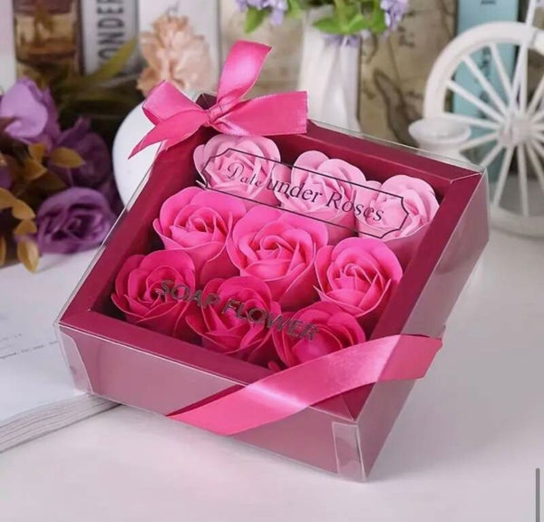 Doosje met zeeproosjes - Roze en Paars