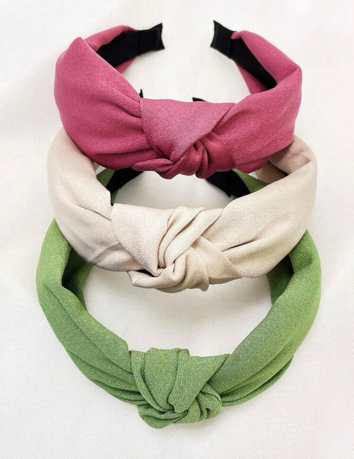 Haarband knoop - 3 kleuren