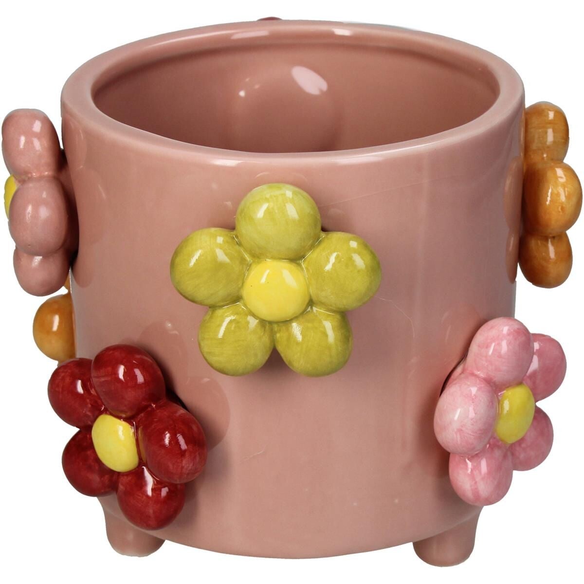 Bloempot Flowers Dolemite Multi - 2 afmetingen