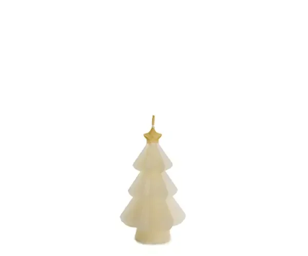 Kerstboom Star - 5,4 x 9 cm - 5 kleuren