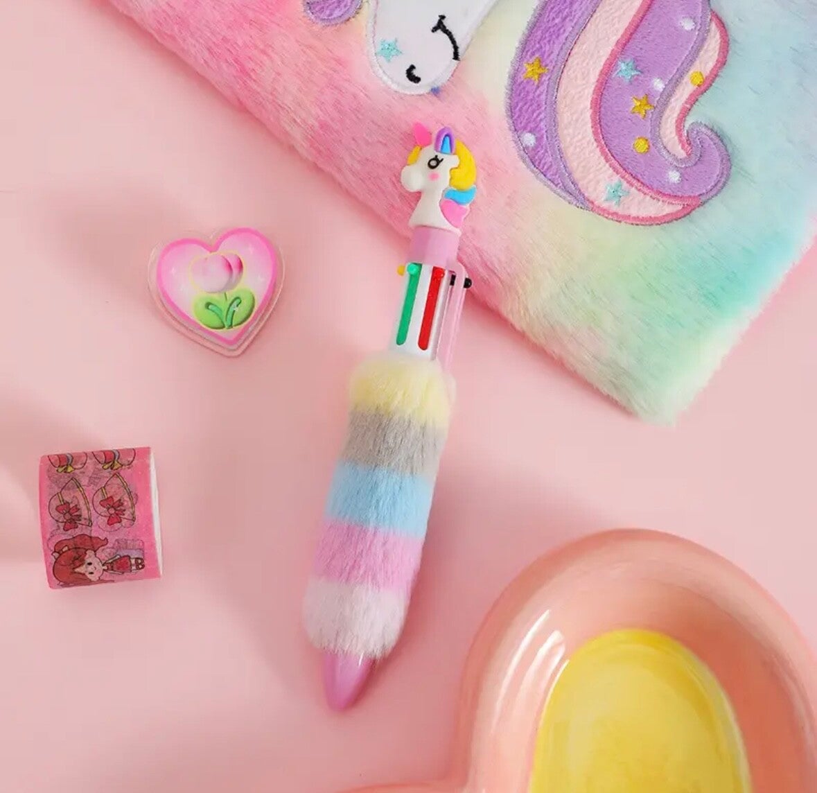 Fluffy Unicorn pen
