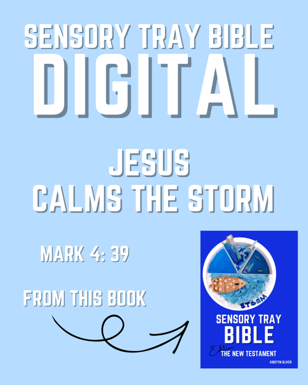 Jesus Calms the Storm (MARK 4:39) DIGITAL