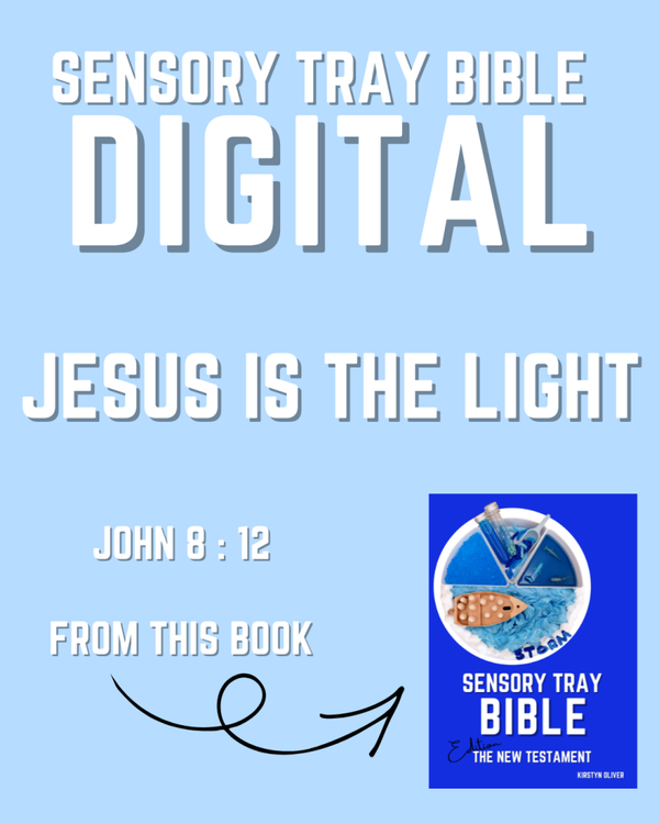 Jesus is the Light (John 8:12) DIGITAL