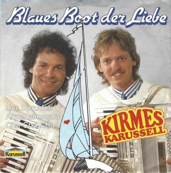 Kirmes-Karussell - Blaues Boot Der Liebe