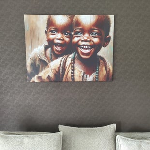 persoonlijke kunst over kinderlijke vreugde