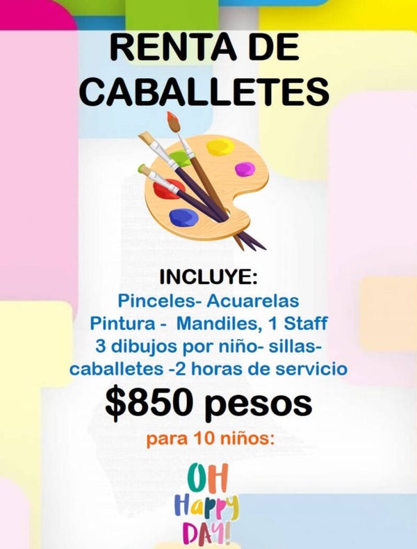 Caballetes de pintura