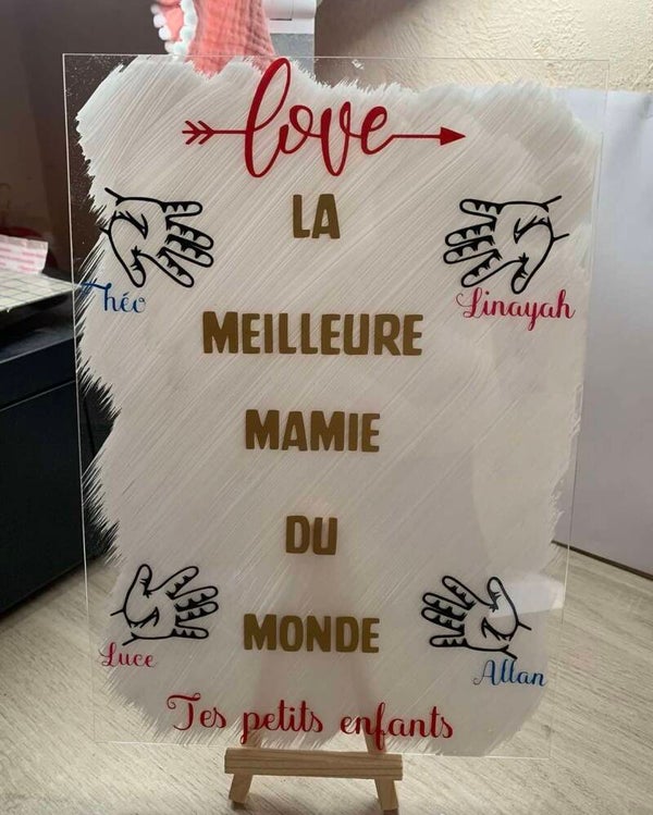 Plaque mamie